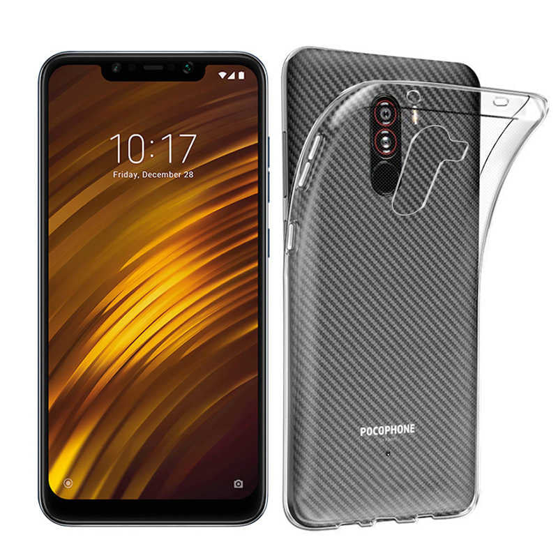 Xiaomi Pocophone F1 Uyumlu Kılıf Zore Süper Silikon Kapak