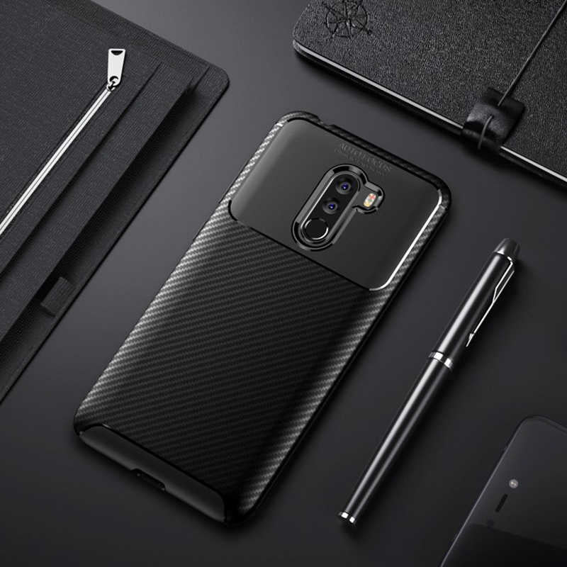 Xiaomi Pocophone F1 Uyumlu Kılıf Zore Negro Silikon Kapak