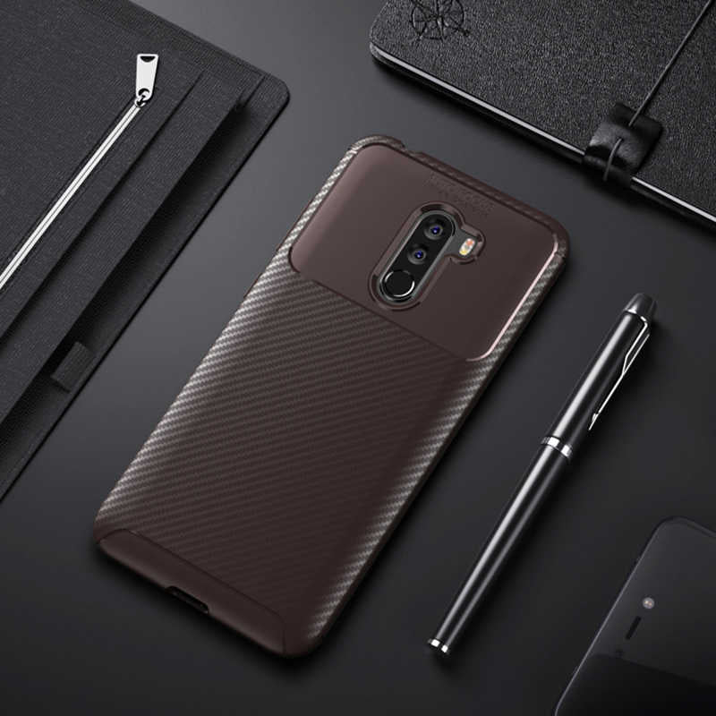 Xiaomi Pocophone F1 Uyumlu Kılıf Zore Negro Silikon Kapak
