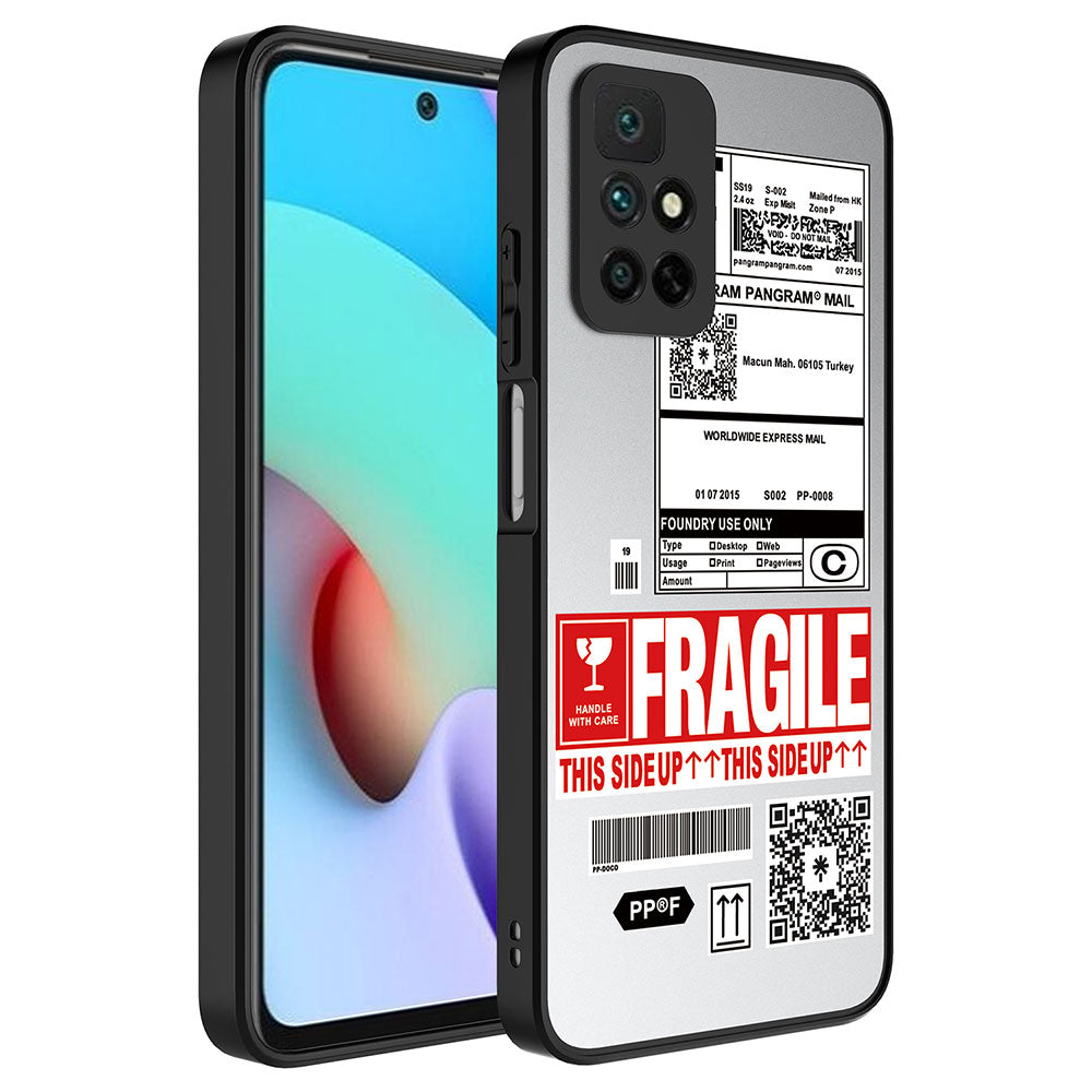 Xiaomi Redmi 10 Uyumlu Kılıf Aynalı Desenli Kamera Korumalı Parlak Zore Mirror Kapak
