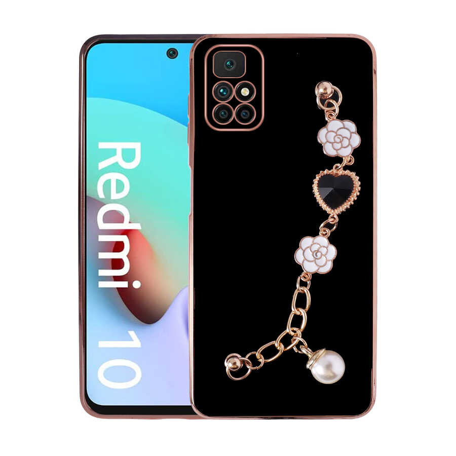 Xiaomi Redmi 10 Uyumlu Kılıf El Tutamaçlı Kamera Korumalı Zore Taka Silikon Kapak