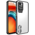 Xiaomi Redmi 10 Uyumlu Kılıf Kamera Korumalı Logo Gösteren Zore Omega Kapak