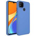 Xiaomi Redmi 10A Uyumlu Kılıf Metal Çerçeve ve Buton Tasarımlı Silikon Zore Luna Kapak