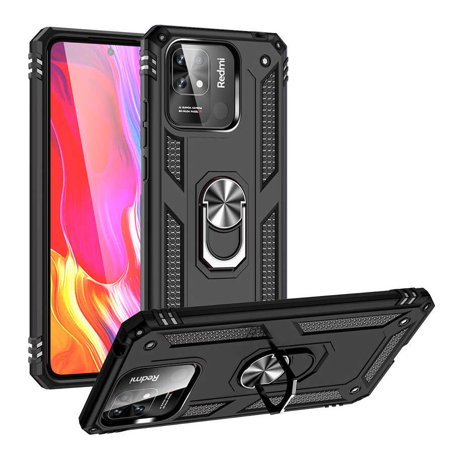 Xiaomi Redmi 10C Uyumlu Kılıf Zore Vega Kapak