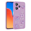 Xiaomi Redmi 12 4G Uyumlu Kılıf Kabartma Figürlü Parlak Zore Toys Silikon Kapak
