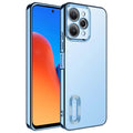 Xiaomi Redmi 12 4G Uyumlu Kılıf Kamera Korumalı Logo Gösteren Zore Omega Kapak