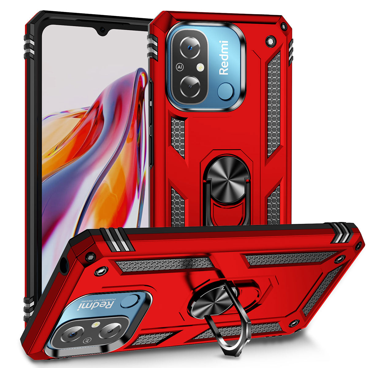 Xiaomi Redmi 12C Uyumlu Kılıf Zore Vega Kapak