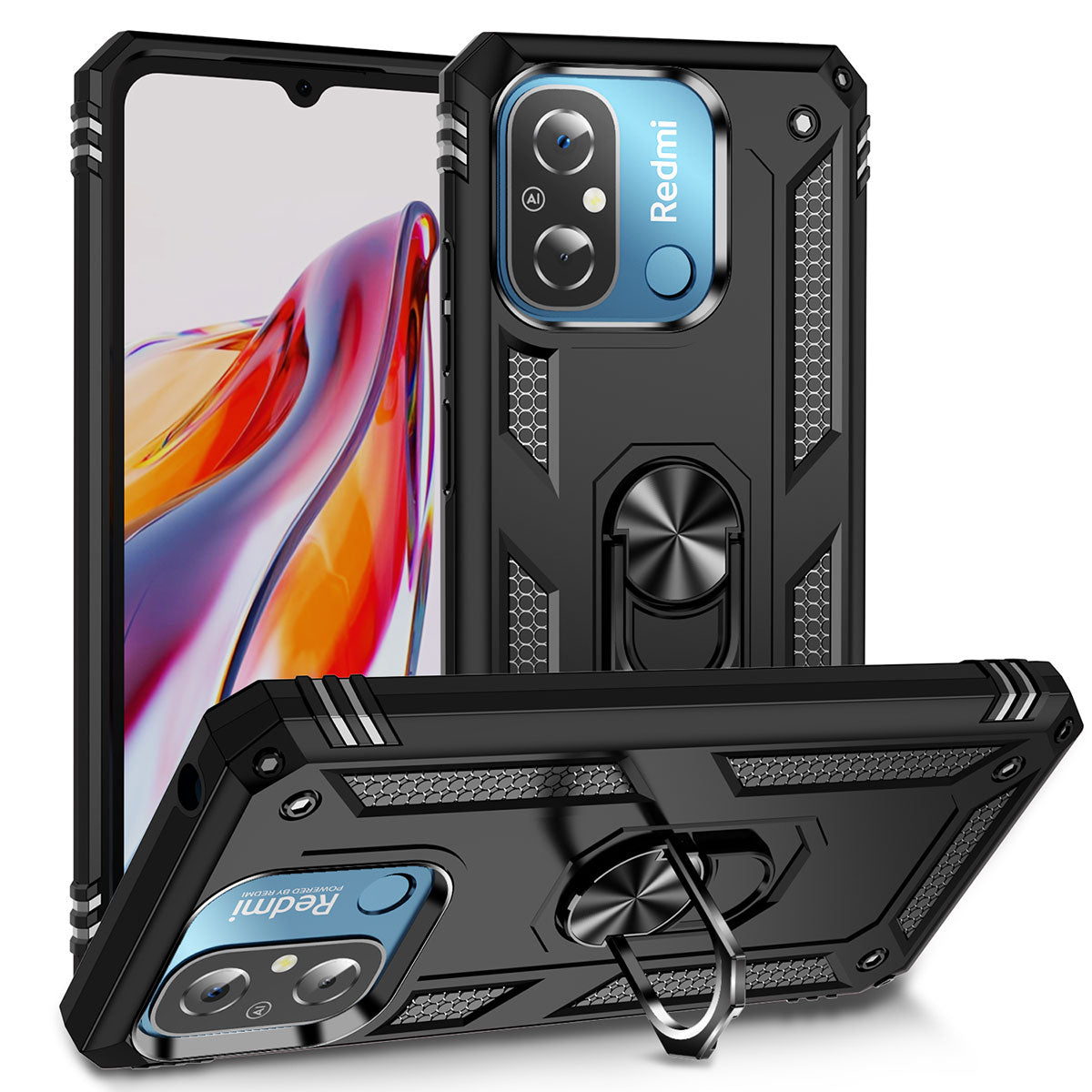 Xiaomi Redmi 12C Uyumlu Kılıf Zore Vega Kapak