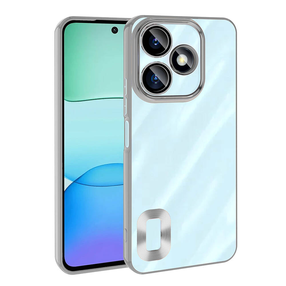 Xiaomi Redmi 13 4G Uyumlu Kılıf Kamera Korumalı Logo Gösteren Zore Omega Kapak