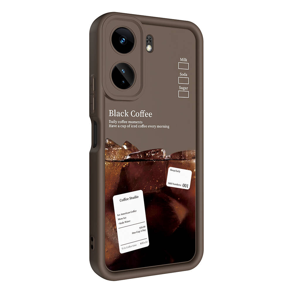 Xiaomi Redmi 13C Uyumlu Kılıf Kamera Korumalı Baskılı Arka Yüzey Zore Klas Kapak