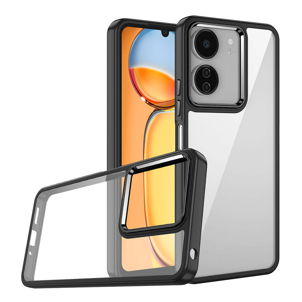 Xiaomi Redmi 13C Uyumlu Kılıf Zore Flora Kapak