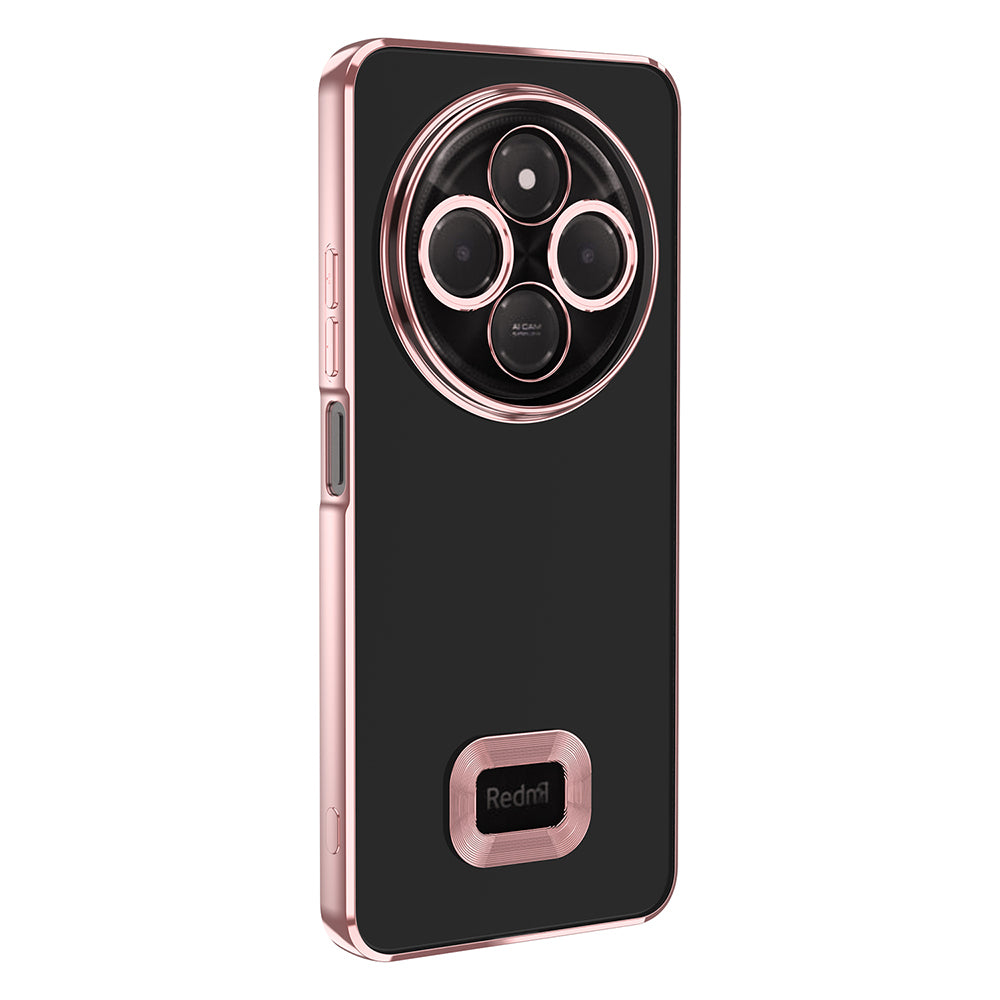Xiaomi Redmi 14C 4G Uyumlu Kılıf Kamera Korumalı Logo Gösteren Zore Omega Kapak
