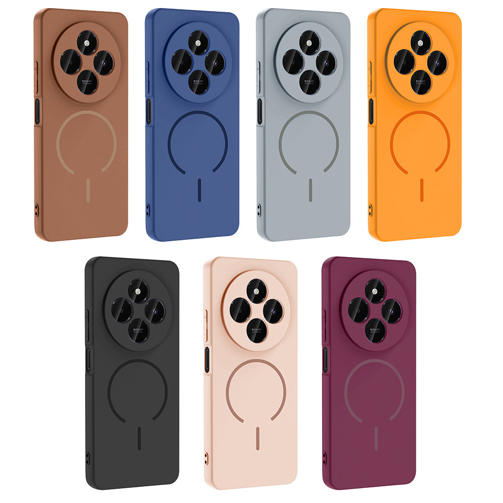 Xiaomi Redmi 14C Uyumlu Kılıf M-safe Şarj Özellikli Zore Meta Kapak