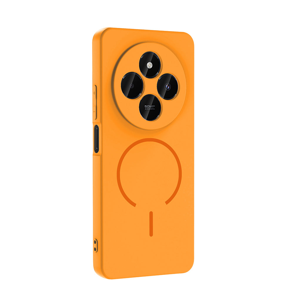 Xiaomi Redmi 14C Uyumlu Kılıf M-safe Şarj Özellikli Zore Meta Kapak