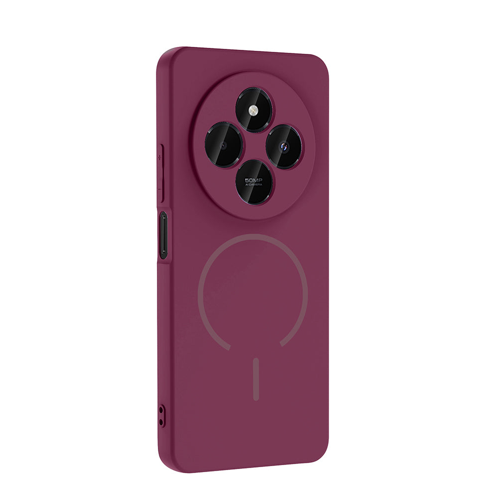 Xiaomi Redmi 14C Uyumlu Kılıf M-safe Şarj Özellikli Zore Meta Kapak