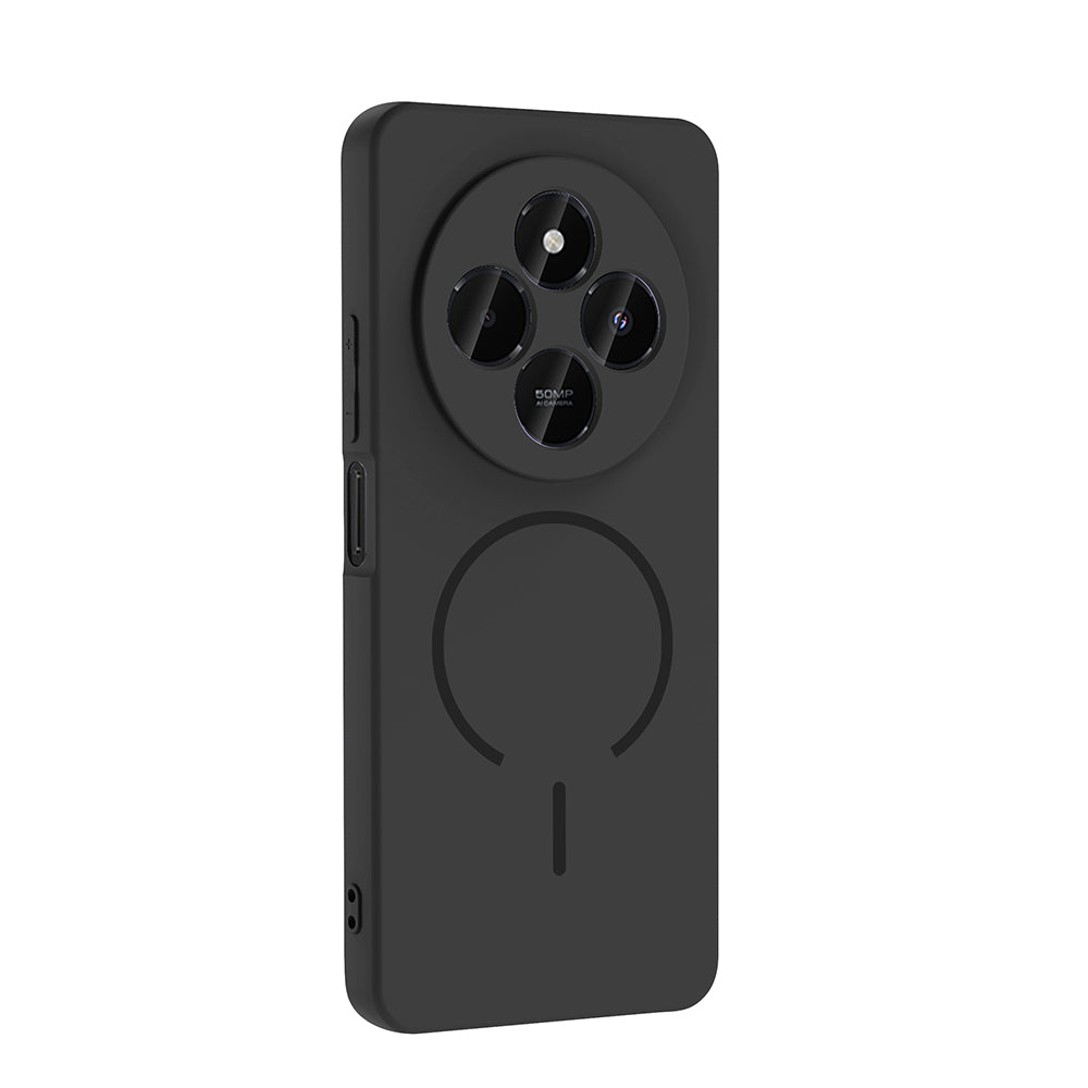 Xiaomi Redmi 14C Uyumlu Kılıf M-safe Şarj Özellikli Zore Meta Kapak