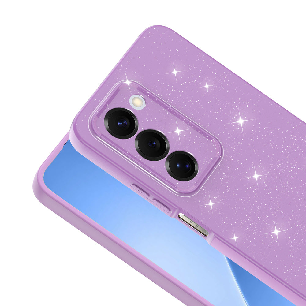 Xiaomi Redmi 15 Uyumlu Kılıf Kamera Korumalı Simli Lüks Zore Koton Kapak