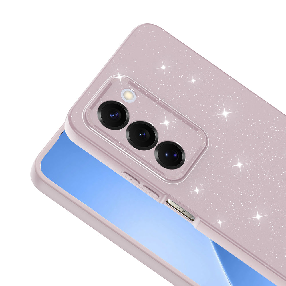 Xiaomi Redmi 15 Uyumlu Kılıf Kamera Korumalı Simli Lüks Zore Koton Kapak