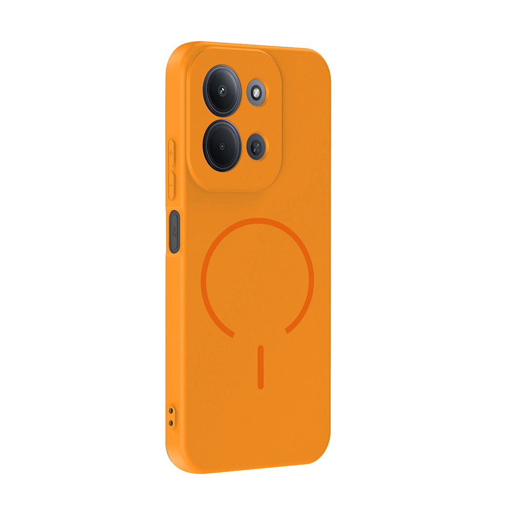 Xiaomi Redmi 15C Uyumlu Kılıf M-safe Şarj Özellikli Zore Meta Kapak