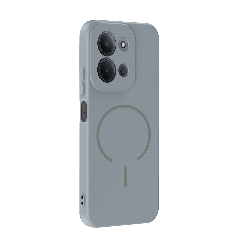 Xiaomi Redmi 15C Uyumlu Kılıf M-safe Şarj Özellikli Zore Meta Kapak