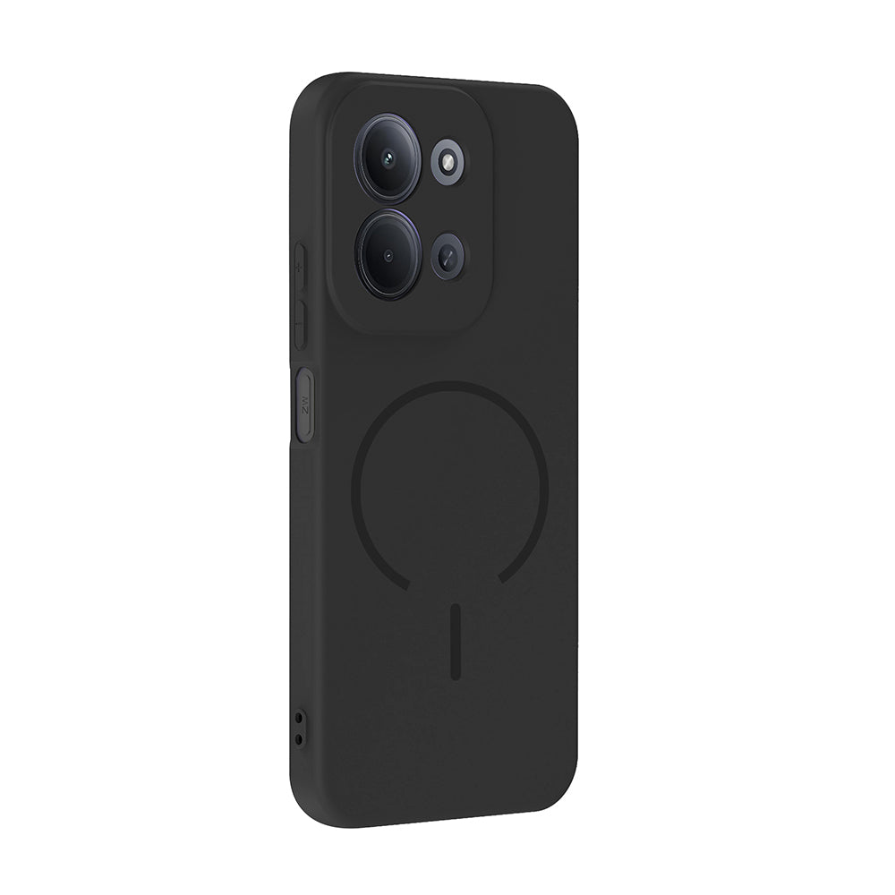 Xiaomi Redmi 15C Uyumlu Kılıf M-safe Şarj Özellikli Zore Meta Kapak