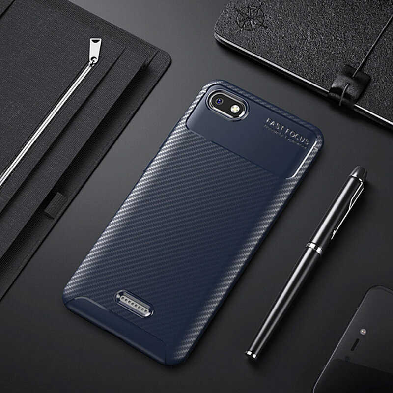Xiaomi Redmi 6A Uyumlu Kılıf Zore Negro Silikon Kapak