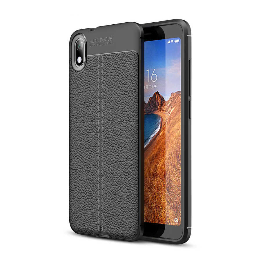 Xiaomi Redmi 7A Uyumlu Kılıf Zore Niss Silikon Kapak