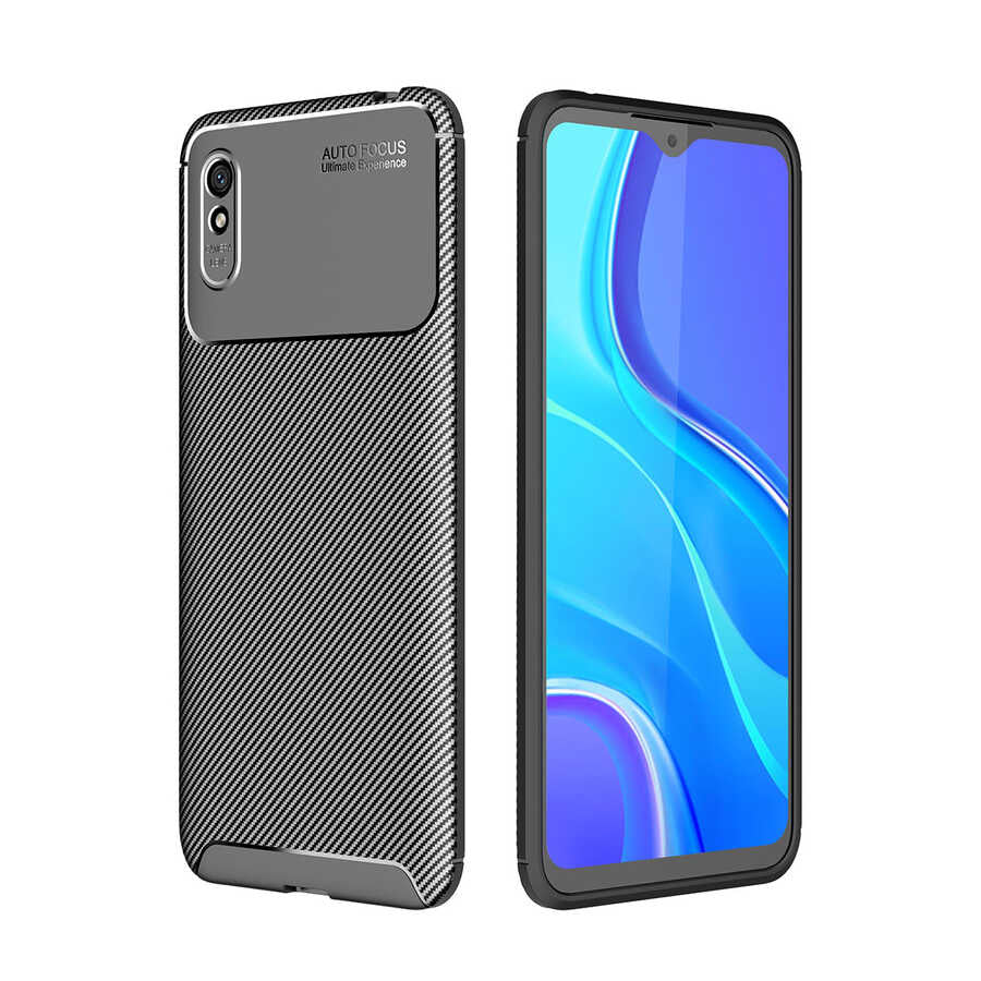Xiaomi Redmi 9A Uyumlu Kılıf Zore Negro Silikon Kapak