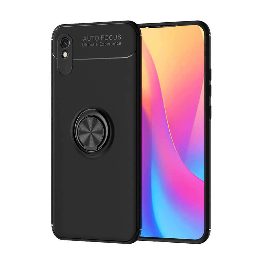 Xiaomi Redmi 9A Uyumlu Kılıf Zore Ravel Silikon Kapak