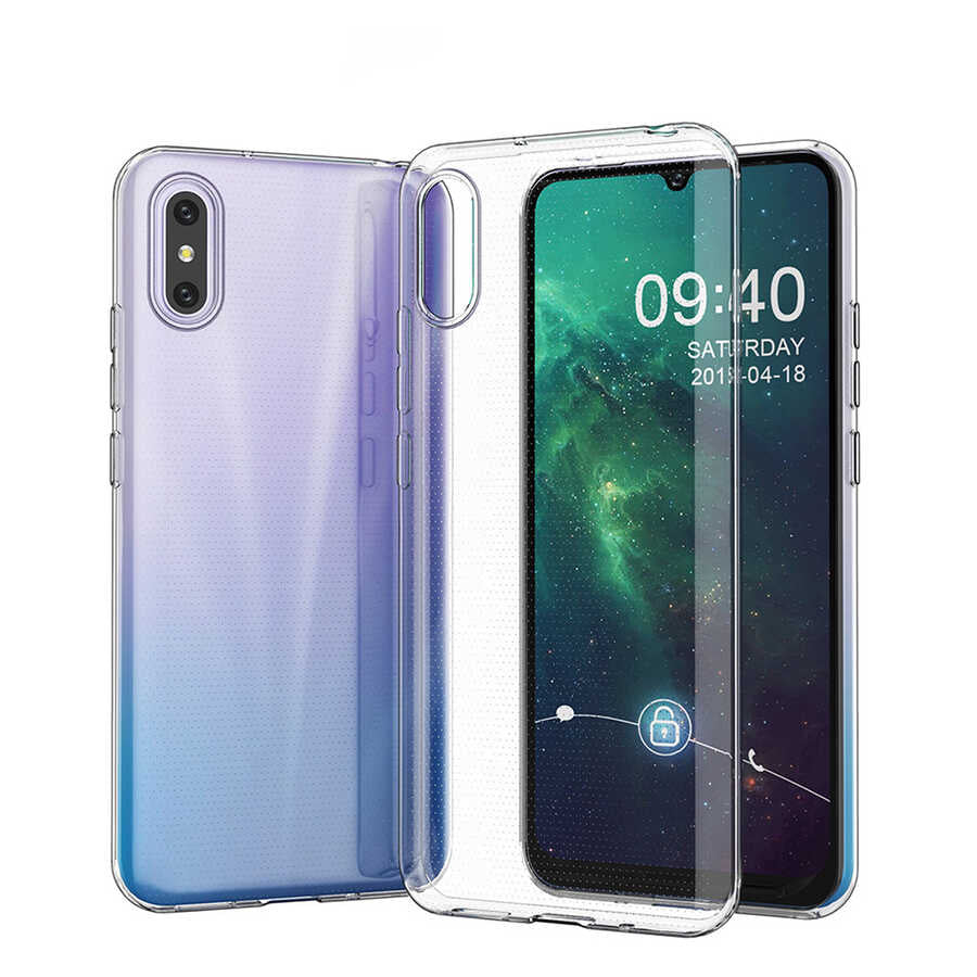Xiaomi Redmi 9A Uyumlu Kılıf Zore Süper Silikon Kapak