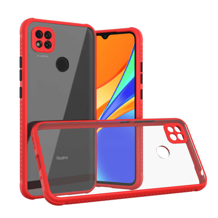 Xiaomi Redmi 9C Uyumlu Kılıf Zore Kaff Kapak