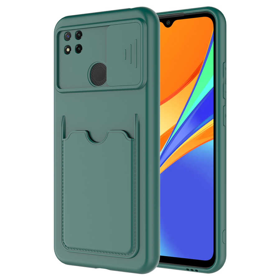 Xiaomi Redmi 9C Uyumlu Kılıf Zore Kartix Kapak