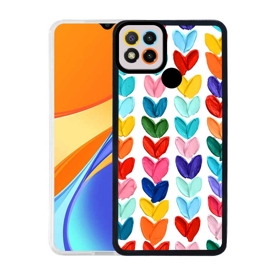 Xiaomi Redmi 9C Uyumlu Kılıf Zore M-Fit Desenli Kapak