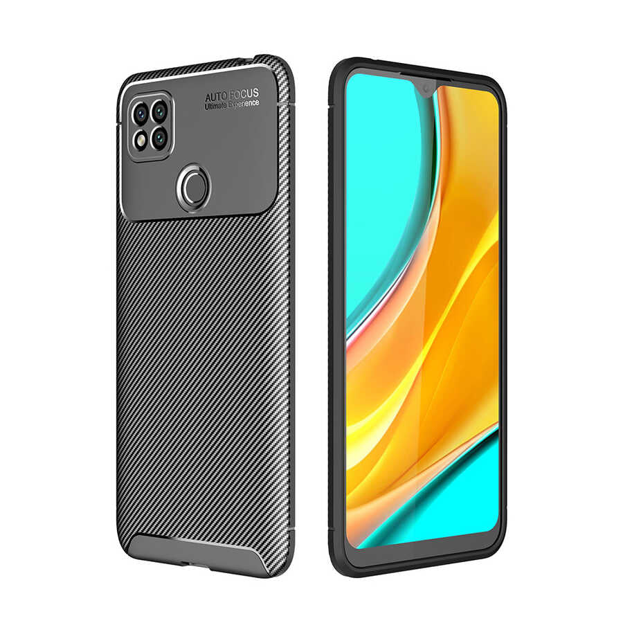 Xiaomi Redmi 9C Uyumlu Kılıf Zore Negro Silikon Kapak