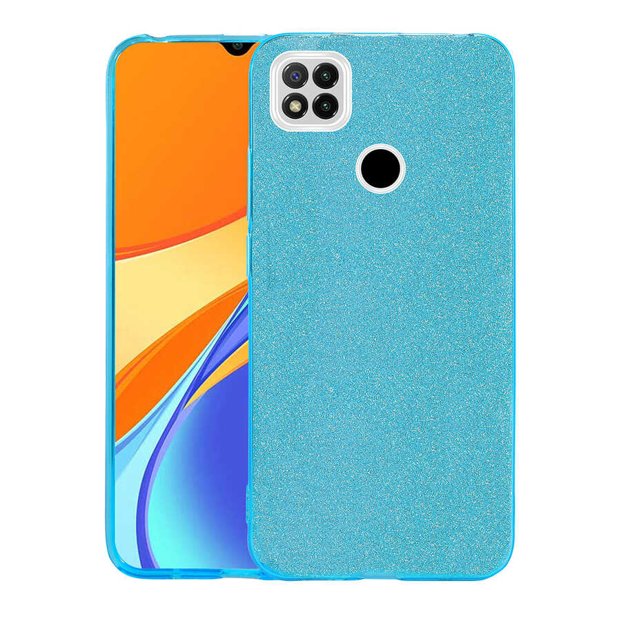 Xiaomi Redmi 9C Uyumlu Kılıf Zore Shining Silikon