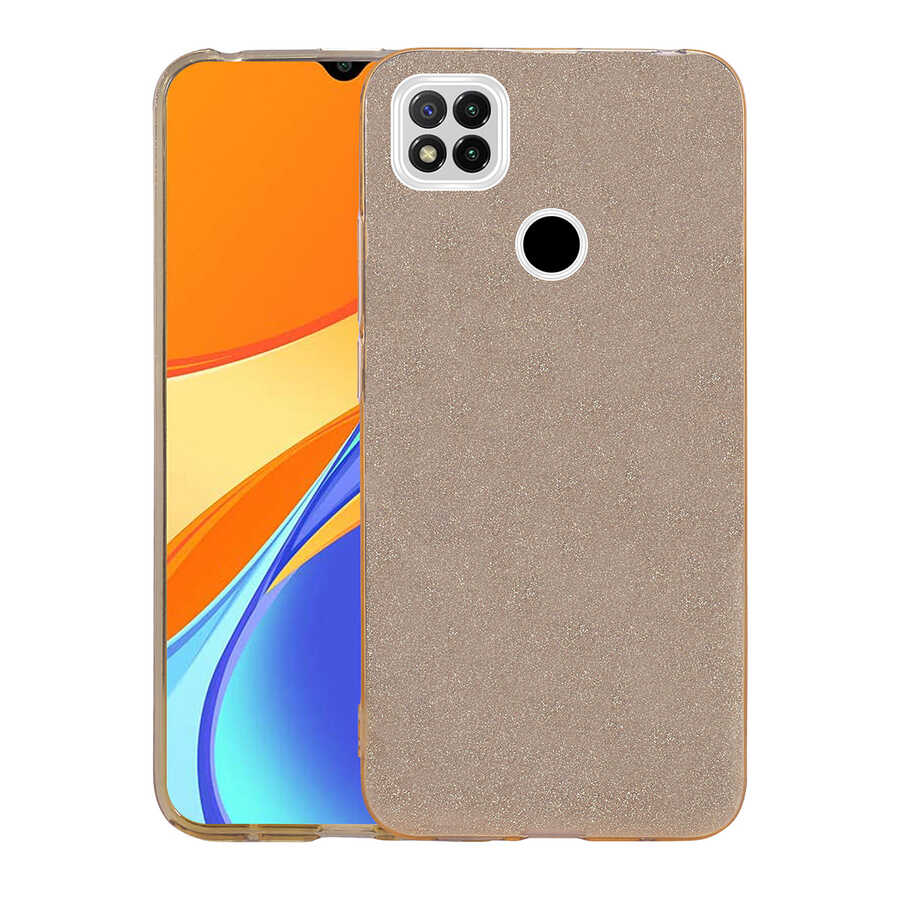Xiaomi Redmi 9C Uyumlu Kılıf Zore Shining Silikon