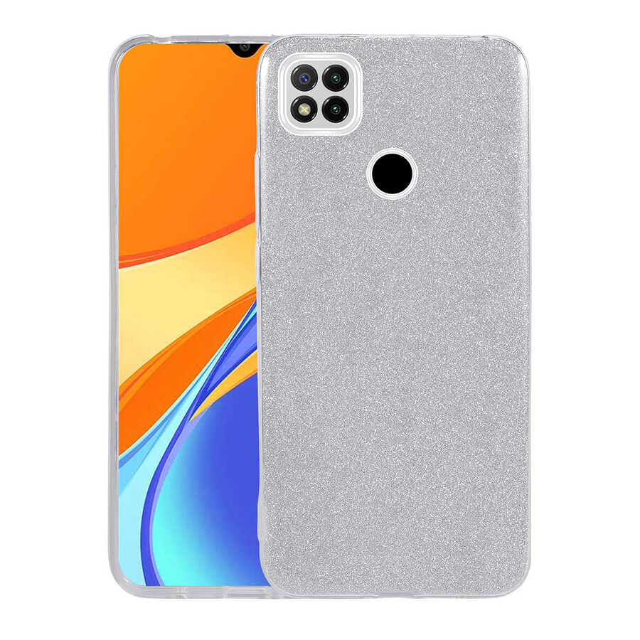 Xiaomi Redmi 9C Uyumlu Kılıf Zore Shining Silikon