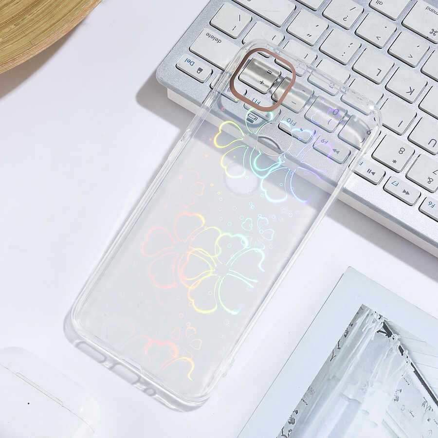 Xiaomi Redmi 9C Uyumlu Kılıf Zore Sidney Desenli Sert Kapak