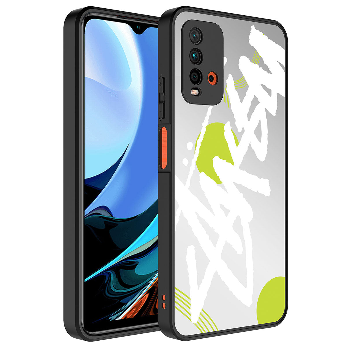 Xiaomi Redmi 9T Uyumlu Kılıf Aynalı Desenli Kamera Korumalı Parlak Zore Mirror Kapak