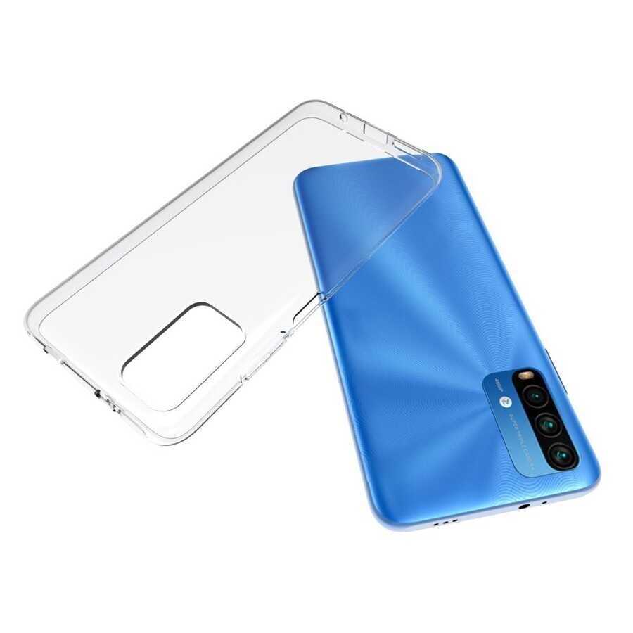 Xiaomi Redmi 9T Uyumlu Kılıf Zore Kamera Korumalı Süper Silikon Kapak