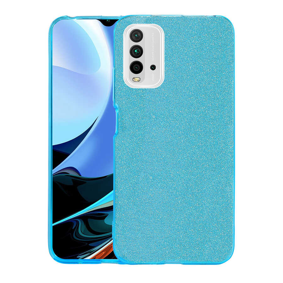 Xiaomi Redmi 9T Uyumlu Kılıf Zore Shining Silikon