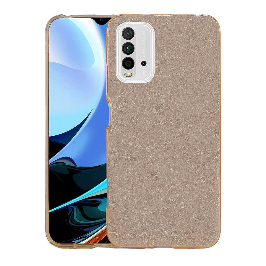 Xiaomi Redmi 9T Uyumlu Kılıf Zore Shining Silikon