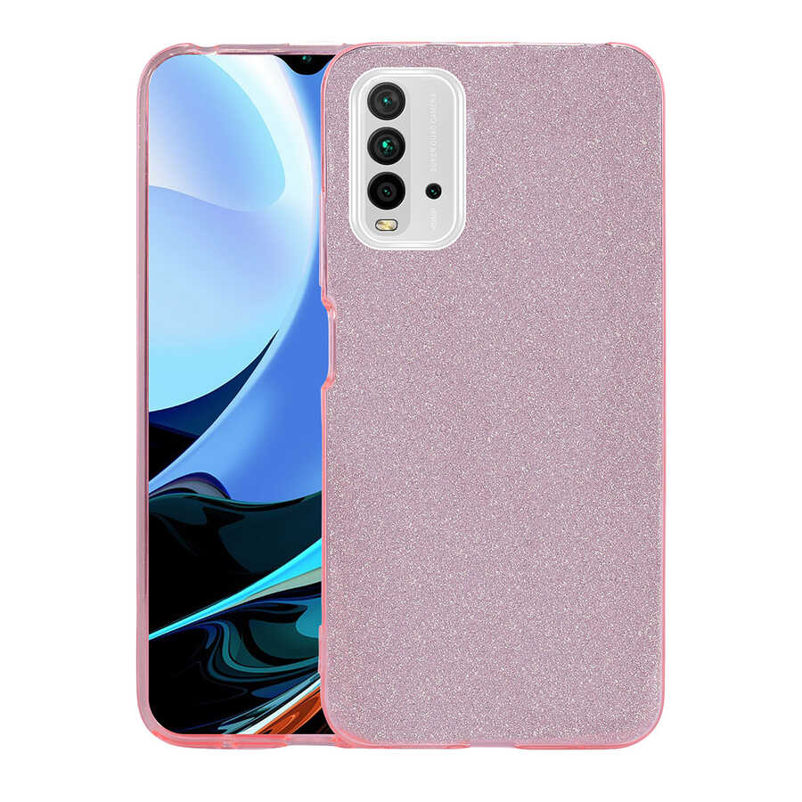 Xiaomi Redmi 9T Uyumlu Kılıf Zore Shining Silikon