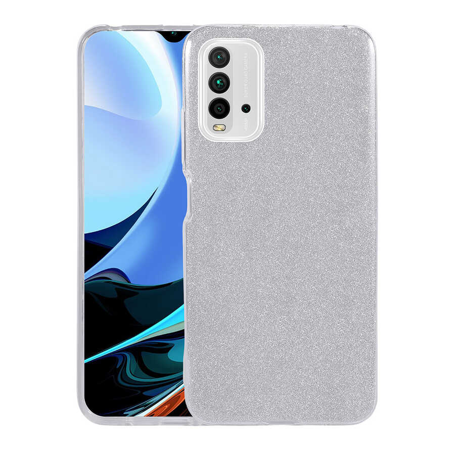Xiaomi Redmi 9T Uyumlu Kılıf Zore Shining Silikon