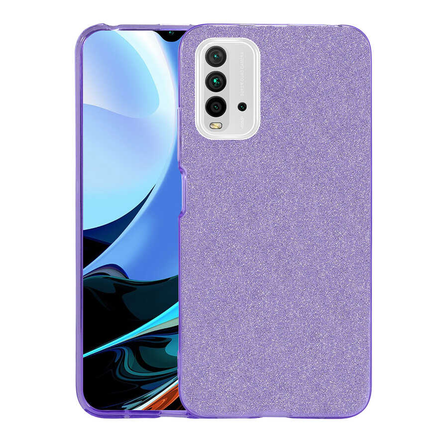 Xiaomi Redmi 9T Uyumlu Kılıf Zore Shining Silikon