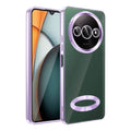 Xiaomi Redmi A3 4G 2024 Uyumlu Kılıf Kamera Korumalı Logo Gösteren Zore Omega Kapak