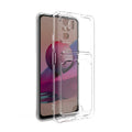 Xiaomi Redmi Note 10 Uyumlu Kılıf Kartlıklı Şeffaf Zore Setra Clear Silikon Kapak
