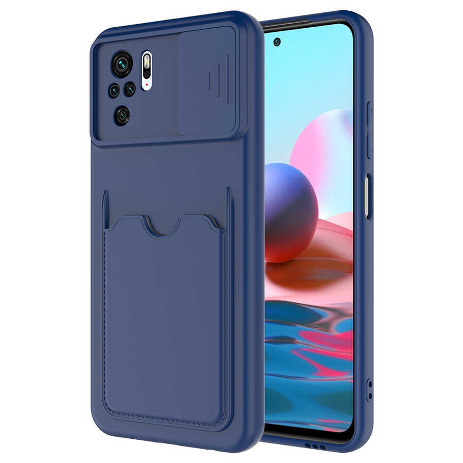 Xiaomi Redmi Note 10 Uyumlu Kılıf Zore Kartix Kapak