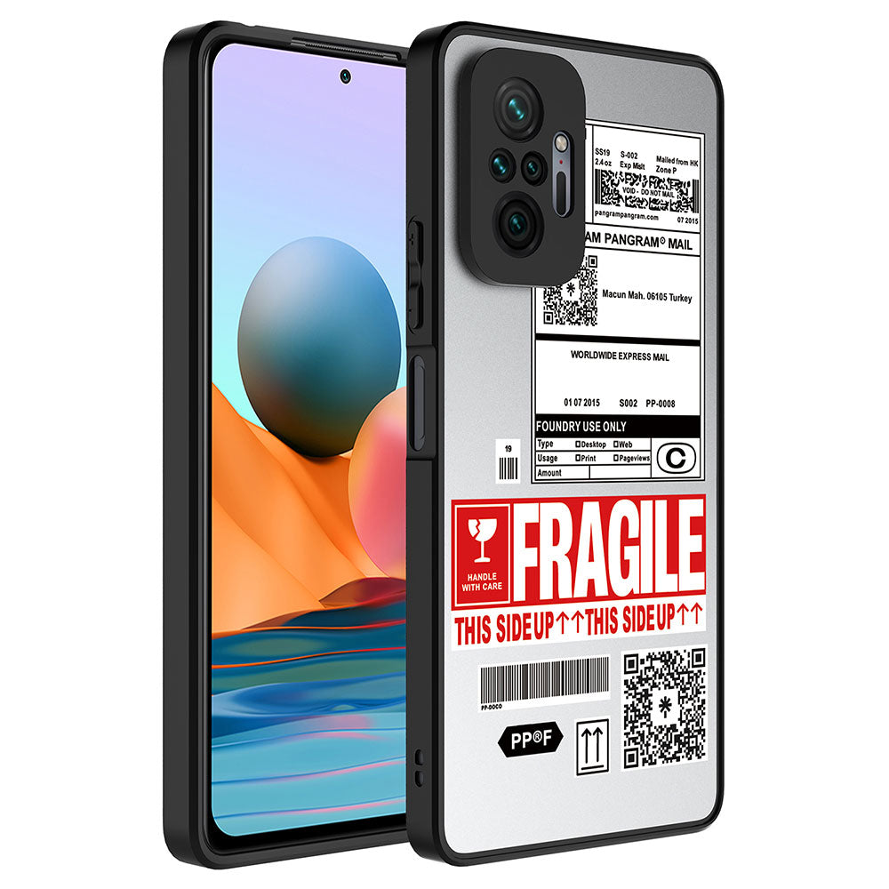 Xiaomi Redmi Note 10 Pro Uyumlu Kılıf Aynalı Desenli Kamera Korumalı Parlak Zore Mirror Kapak