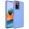 Xiaomi Redmi Note 10 Pro Uyumlu Kılıf Metal Çerçeve ve Buton Tasarımlı Silikon Zore Luna Kapak